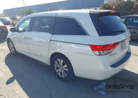 2015 Honda Odyssey Ex-L from USA, damaged, VIN 5FNRL5H61FB061842